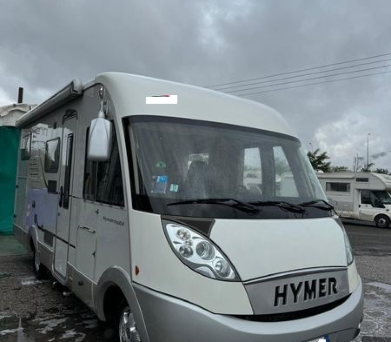 Hymer B514 SL motorhome garage grande _camper land 3000